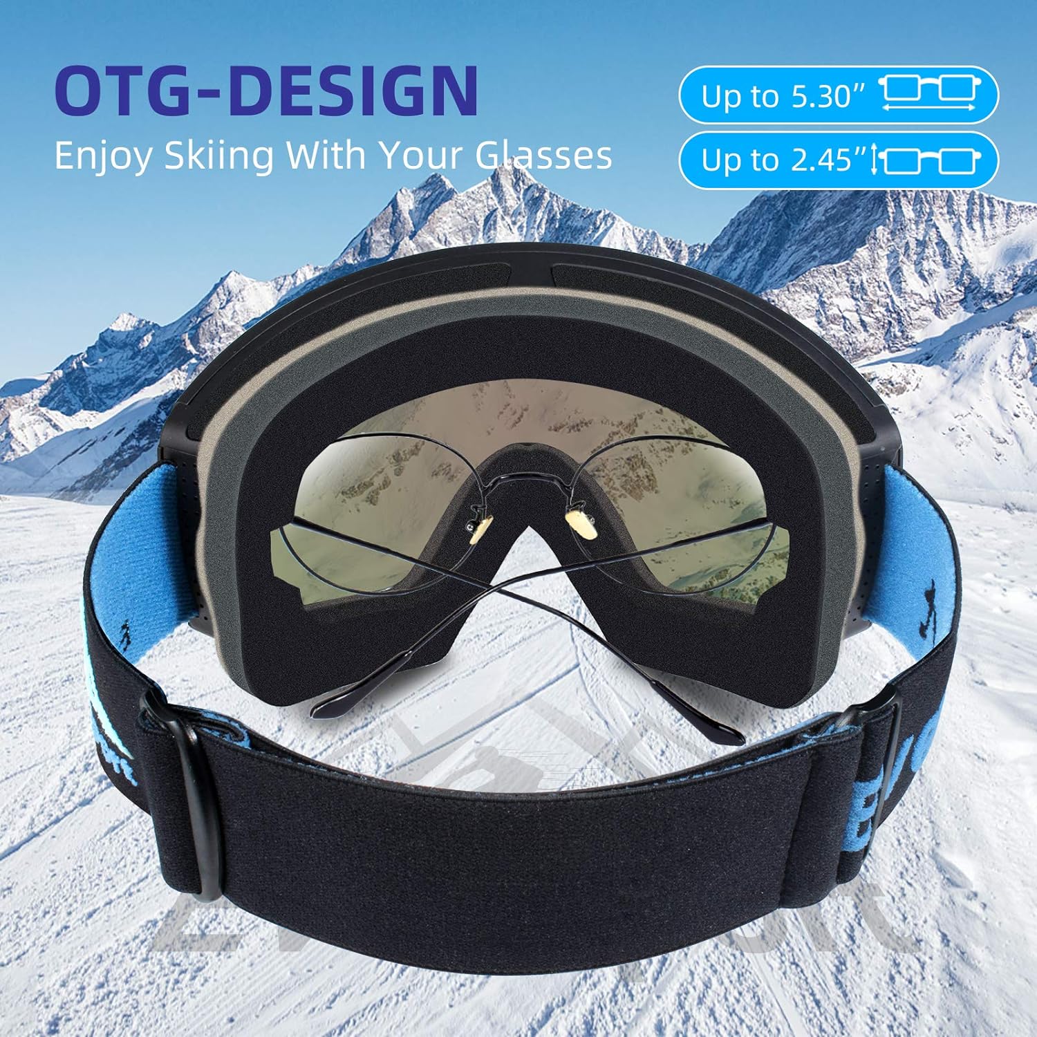 53580 - EverSport M81 Ski Goggles Pro USA